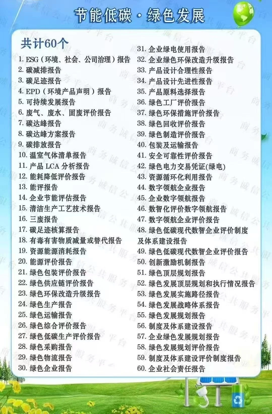 环境、社会和公司治理报告(ESG报告)