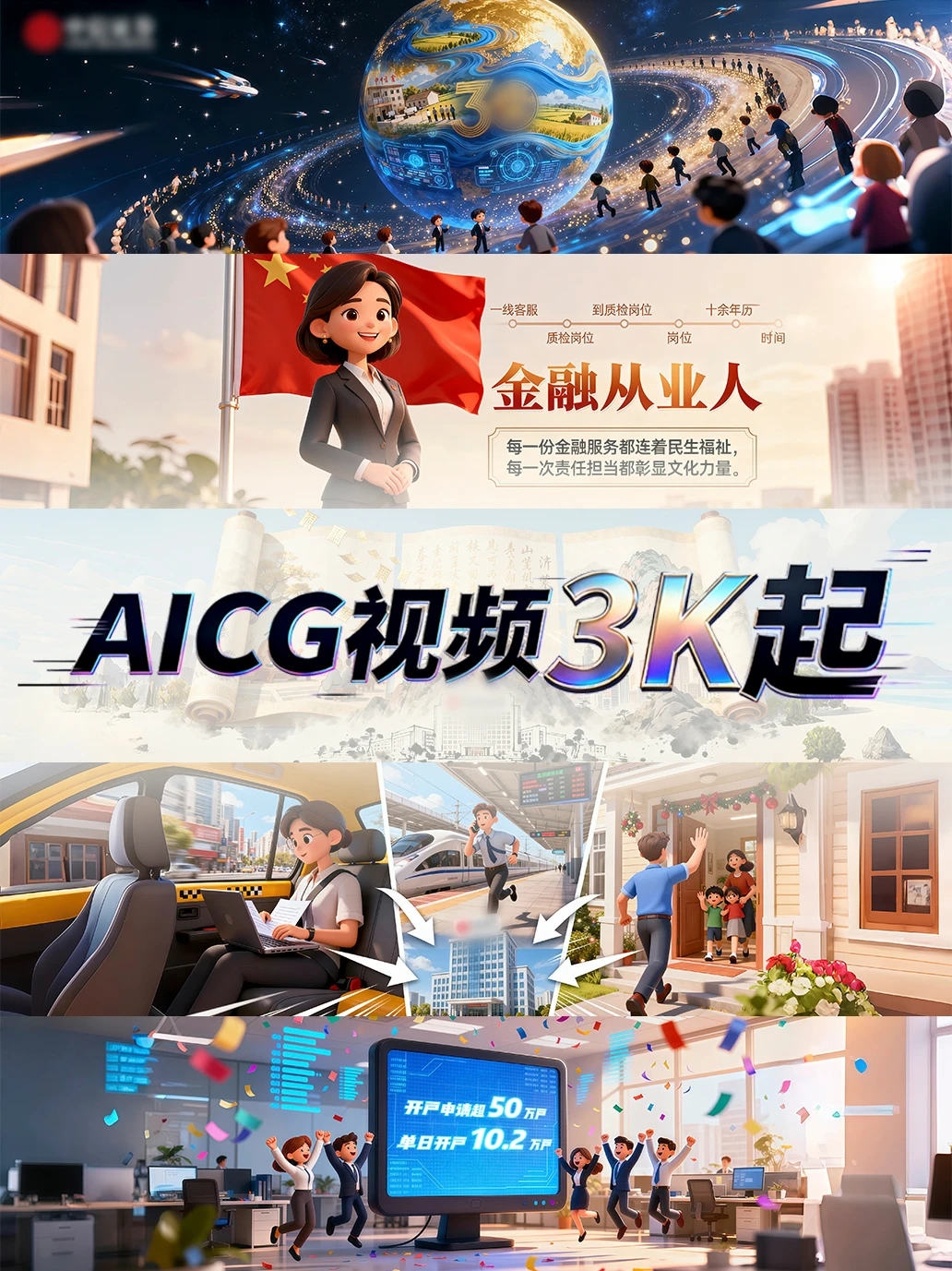 青岛AICG宣传广告片制作