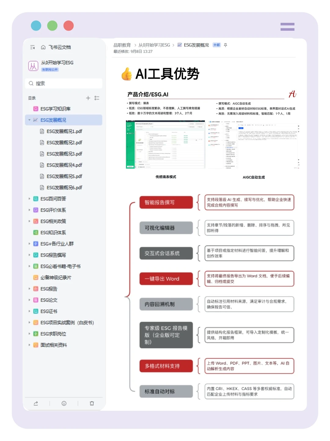 上班无聊?做了一个写ESG报告的工具
