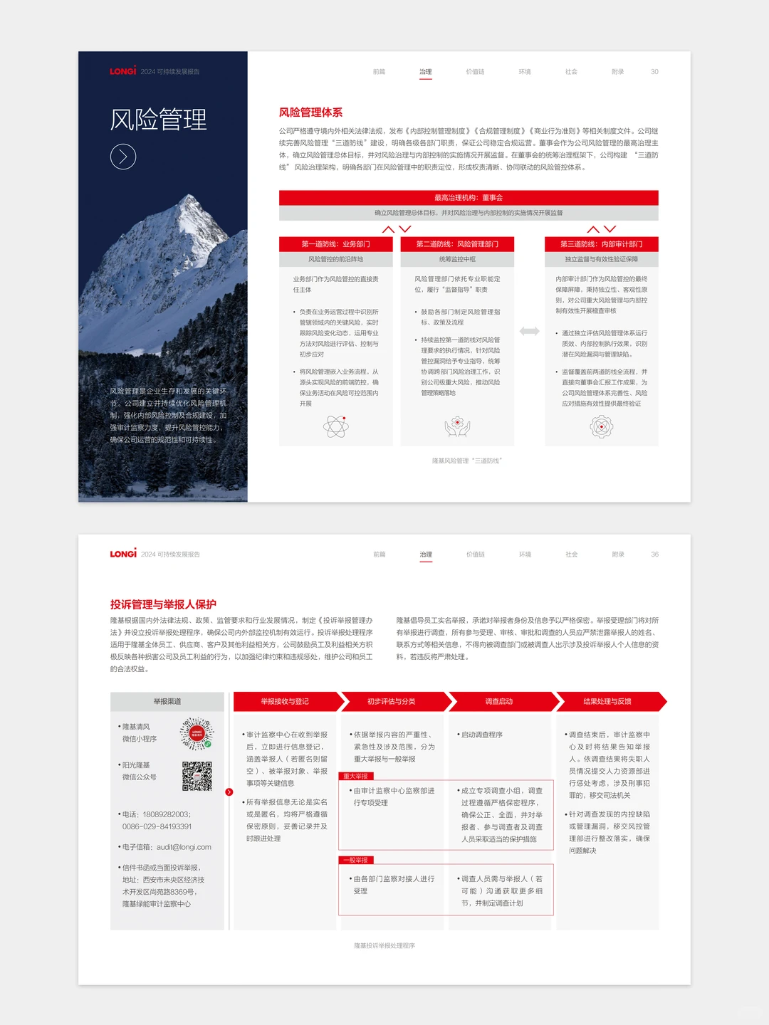 【设计分享】隆基绿能esg可持续发展报告