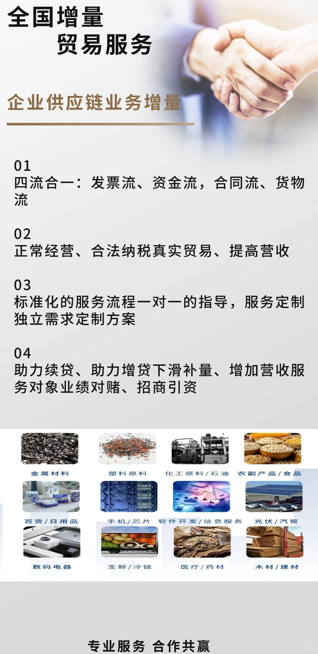 助力企业发展，增量