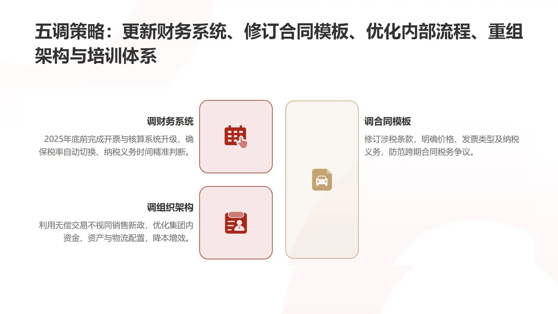 四、增值税法核心变化与企业应对策略解读