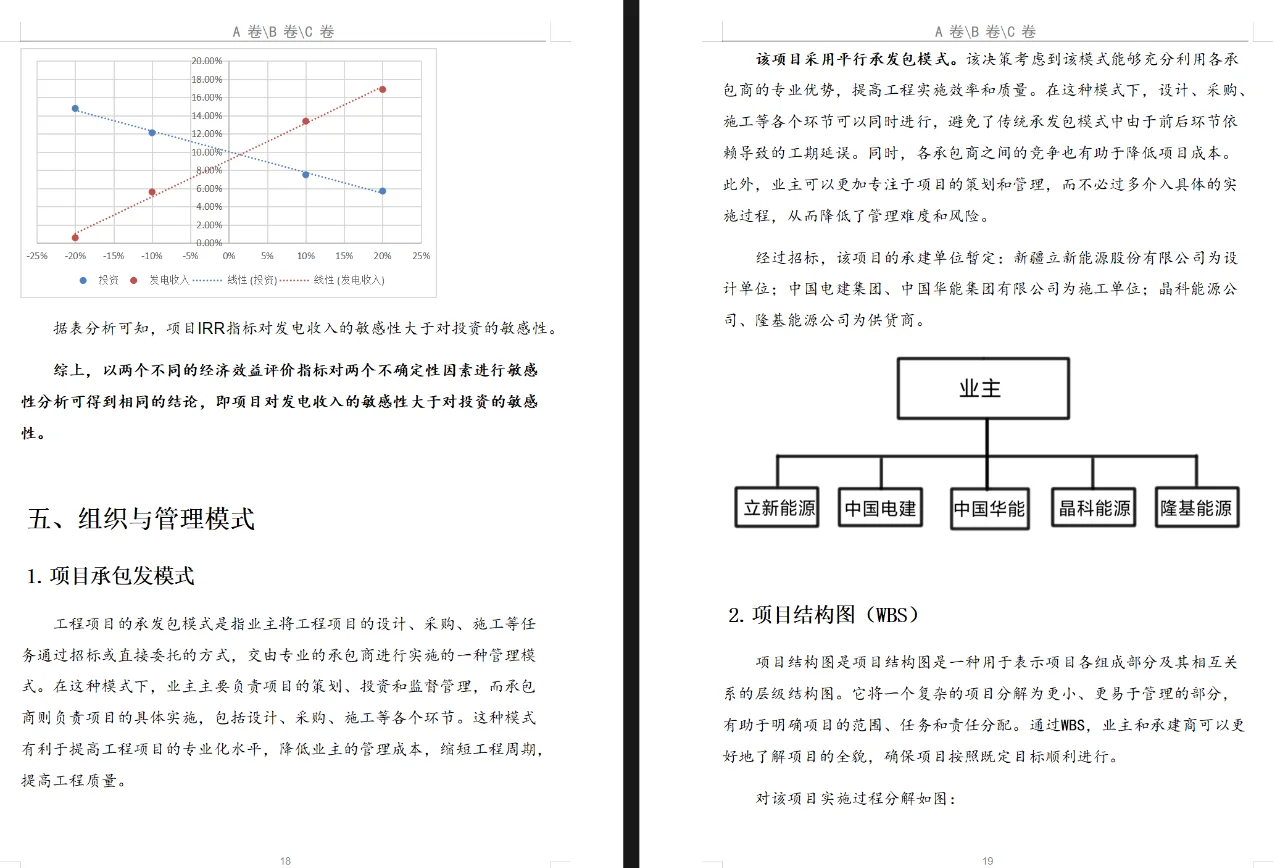 项目管理与技术经济结课报告