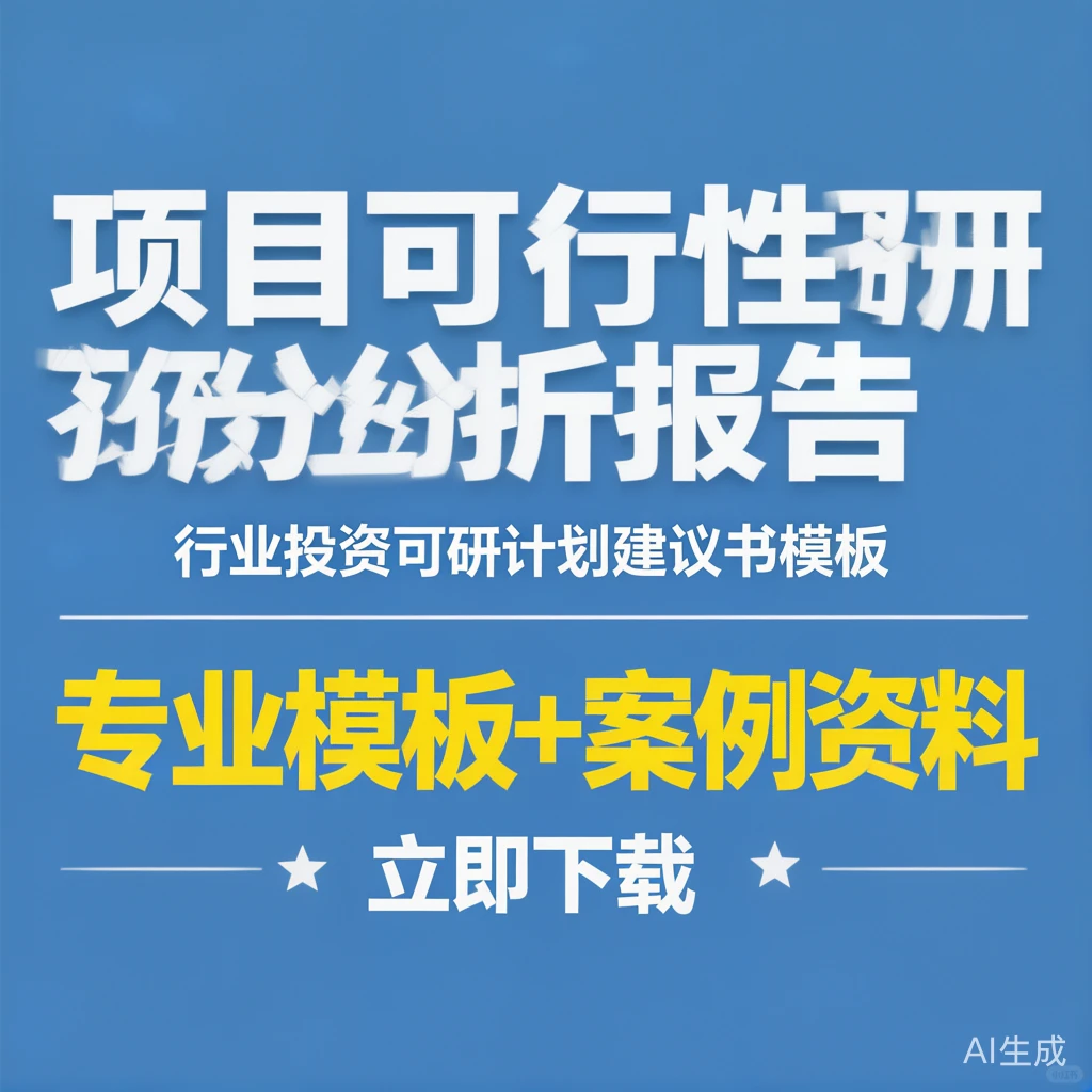 项目可行性研究攻略｜投资计划书模板方案