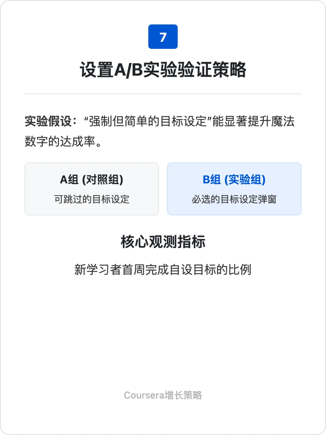 Coursera:增长策略拆解