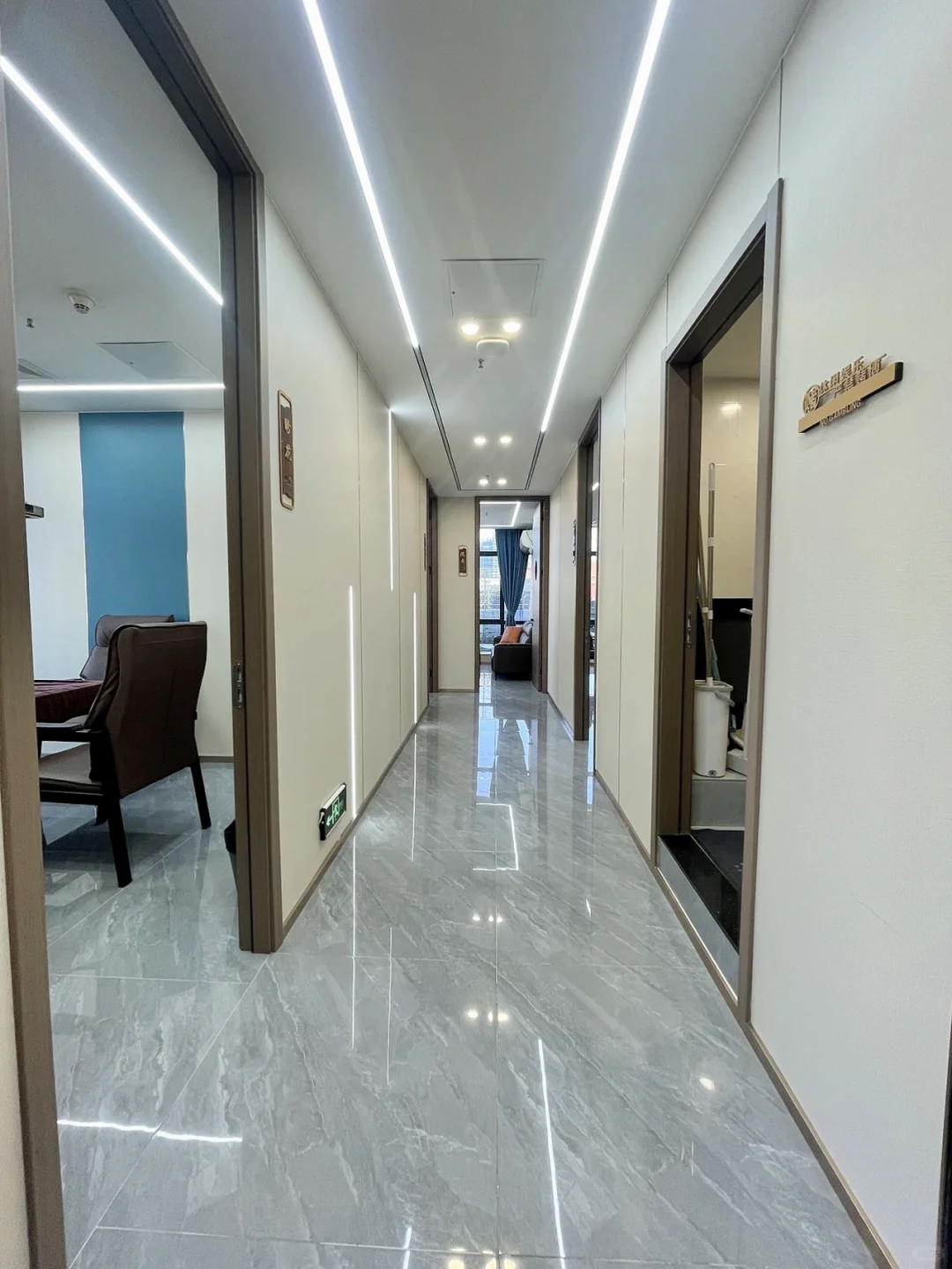 现成棋牌装修适合会所接待茶室