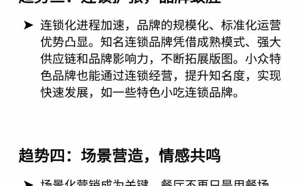 餐饮行业的未来六大趋势❗️