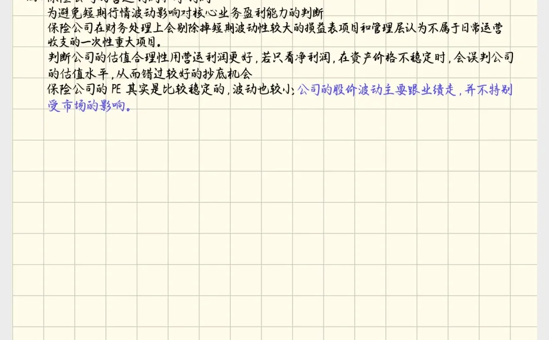 保险行业的分析思路