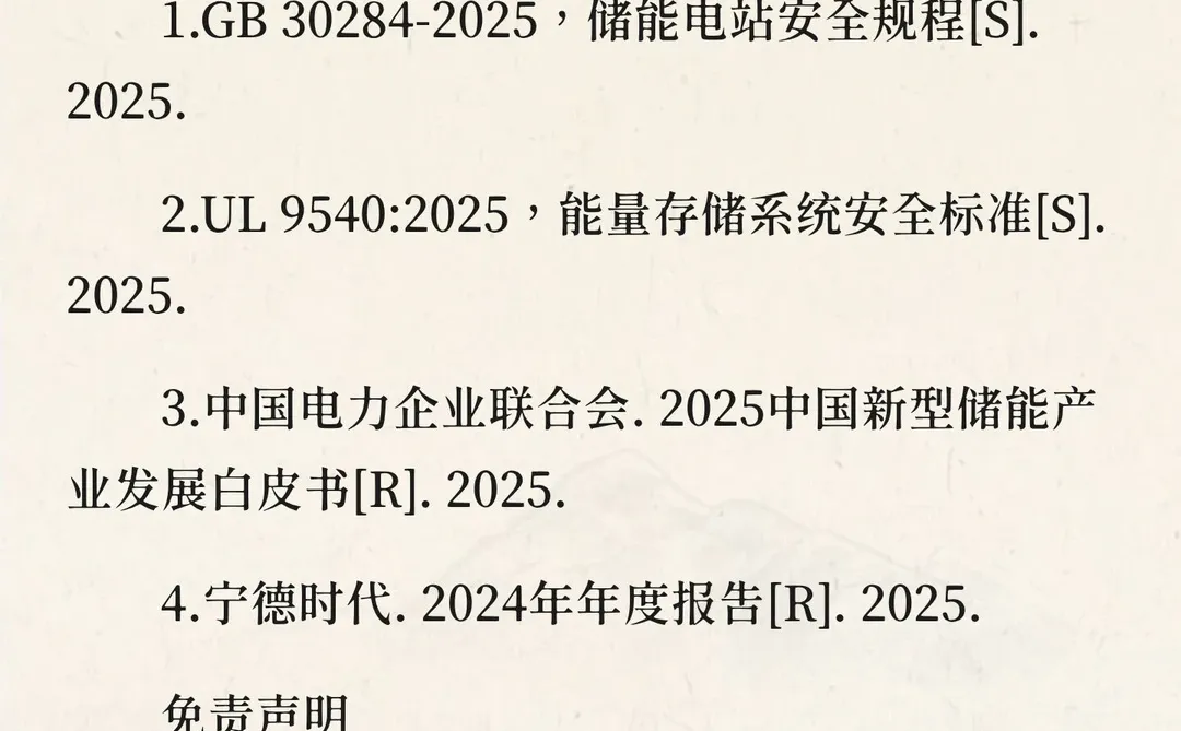 储能电池及储能系统全产业链专业术语全球集