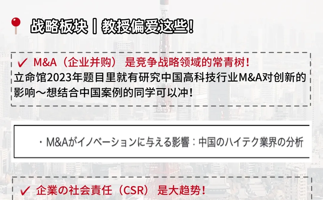 日本修士研究计划书选题！教授偏爱版