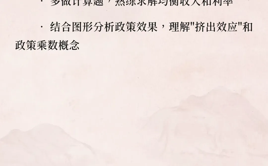 IS-LM模型：宏观经济分析的核心框架