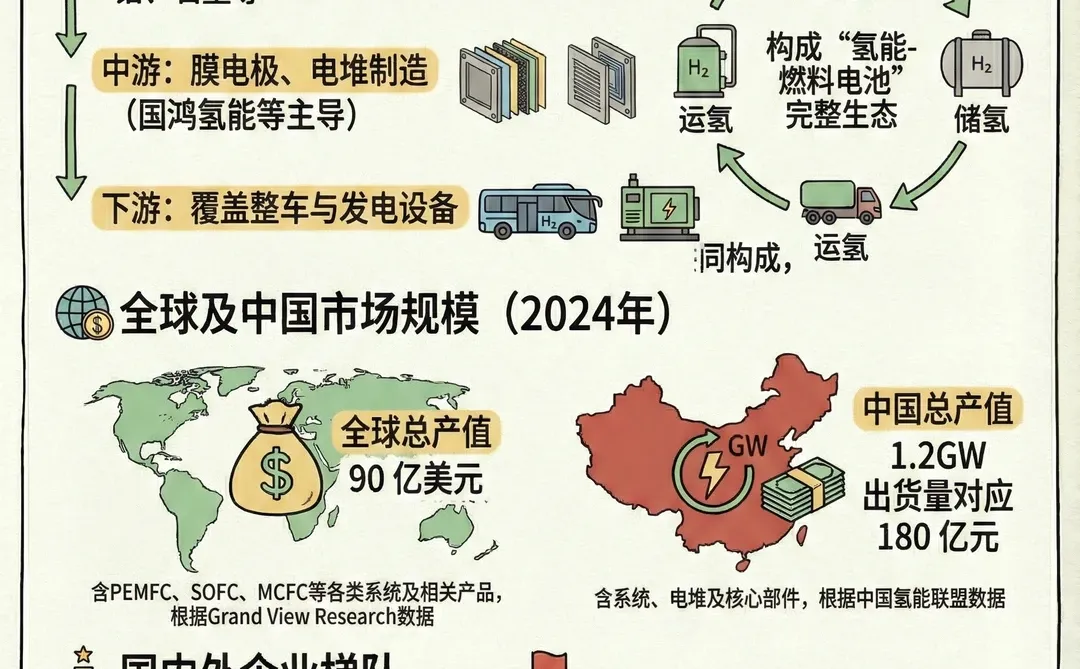 每天学习一个行业：燃料电池