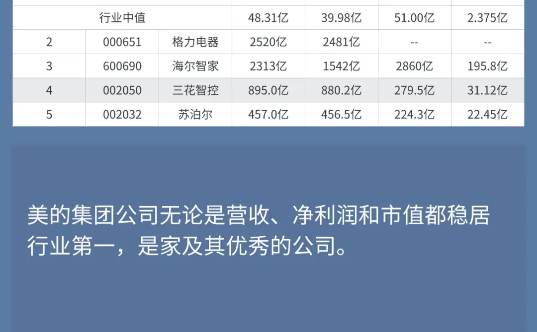 财务报表分析-NO.6 美的集团