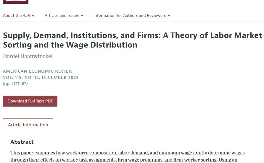 UCLA大牛新发AER!教育无用?