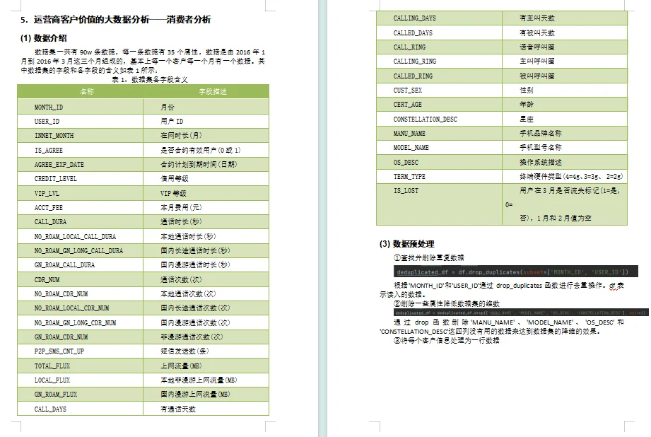 大数据/营销案例分析/Py项目（程序＋报告）