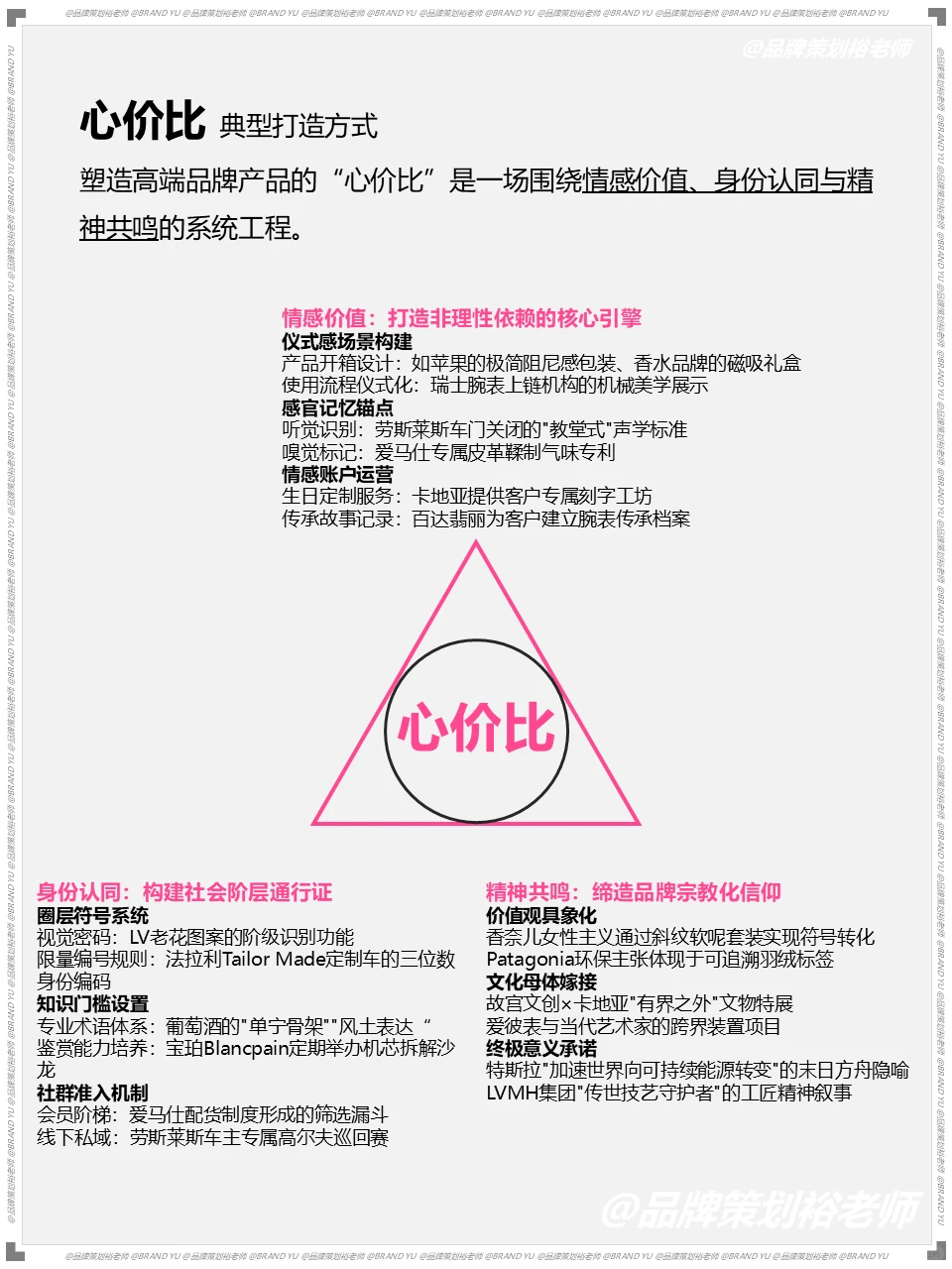 高端产品要谈心价比，大众产品要谈性价比