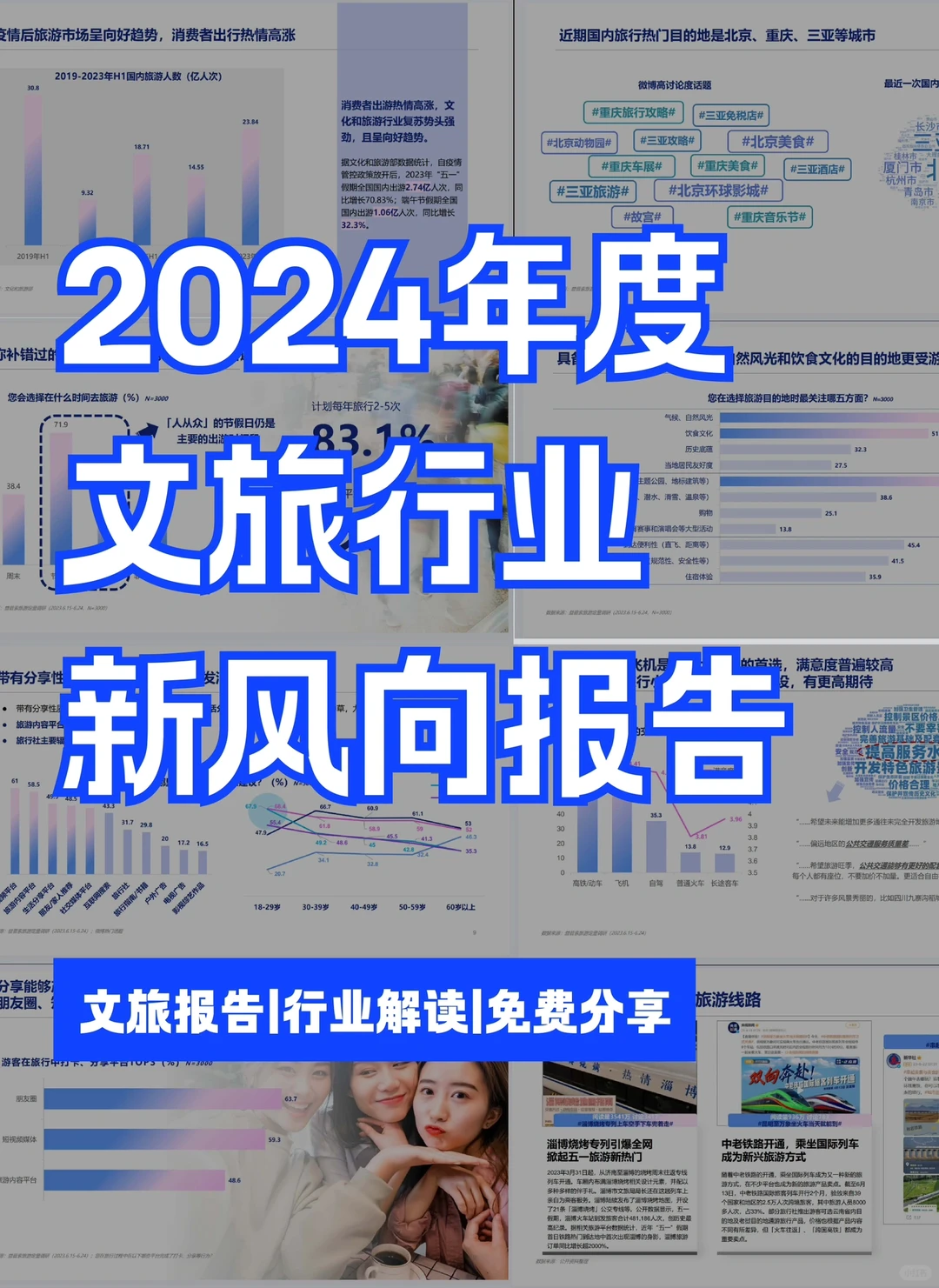 行业报告|一篇报告带你了解旅游行业新风向!