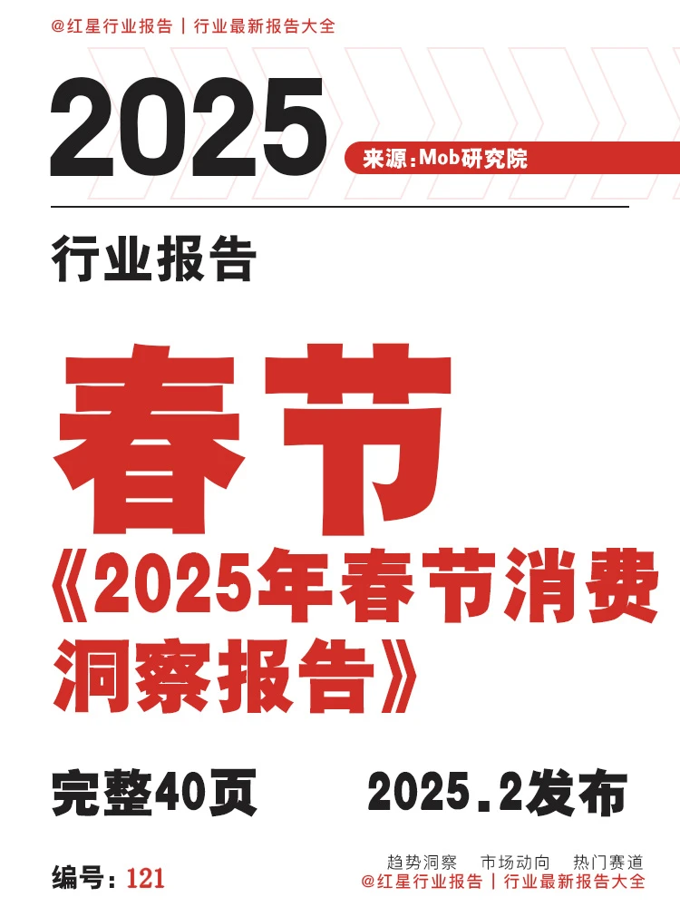 [种草R]2025年春节消费狂潮来袭！大数据揭秘