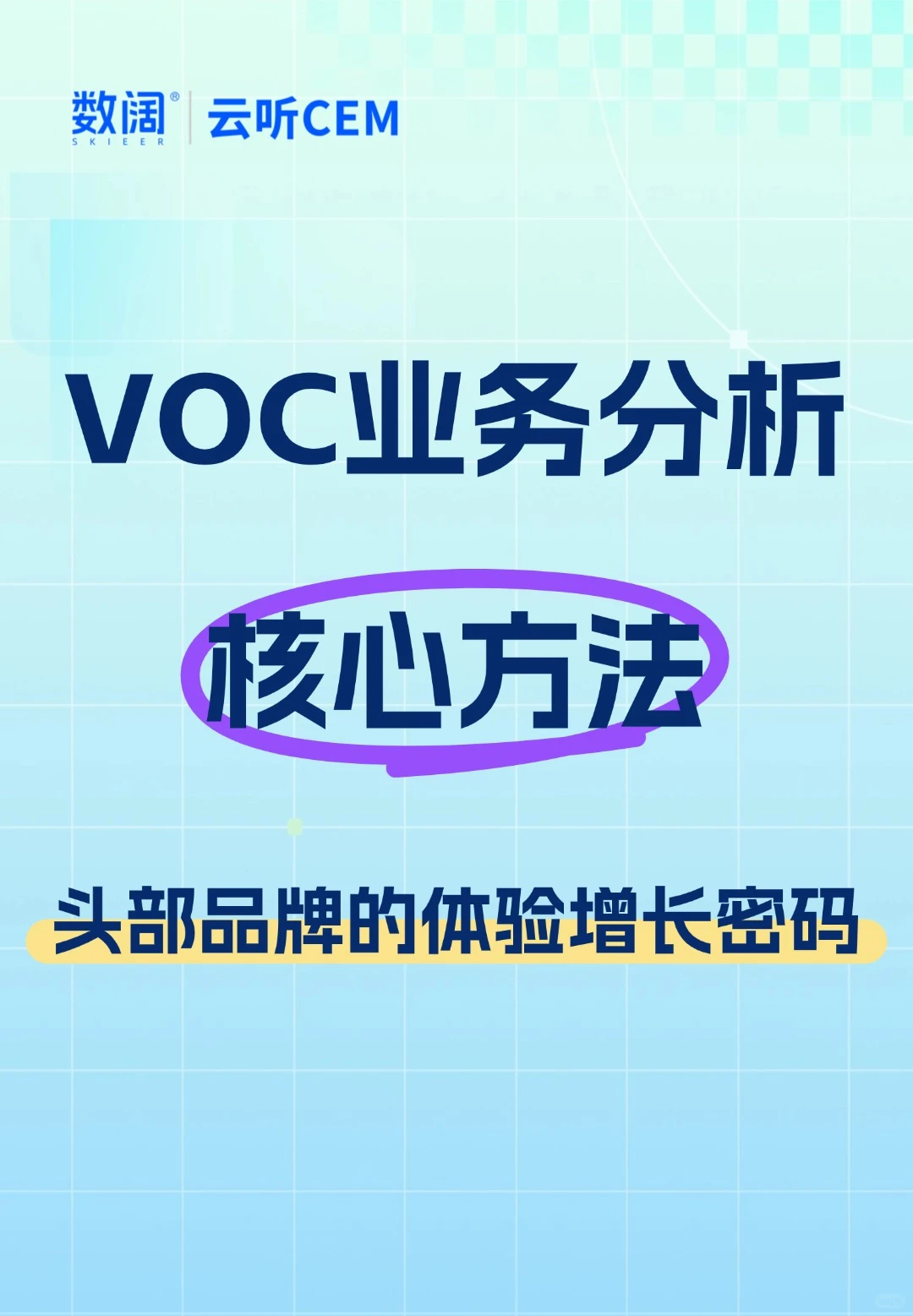 头部品牌的VOC增长密码！3大分析方法直接抄
