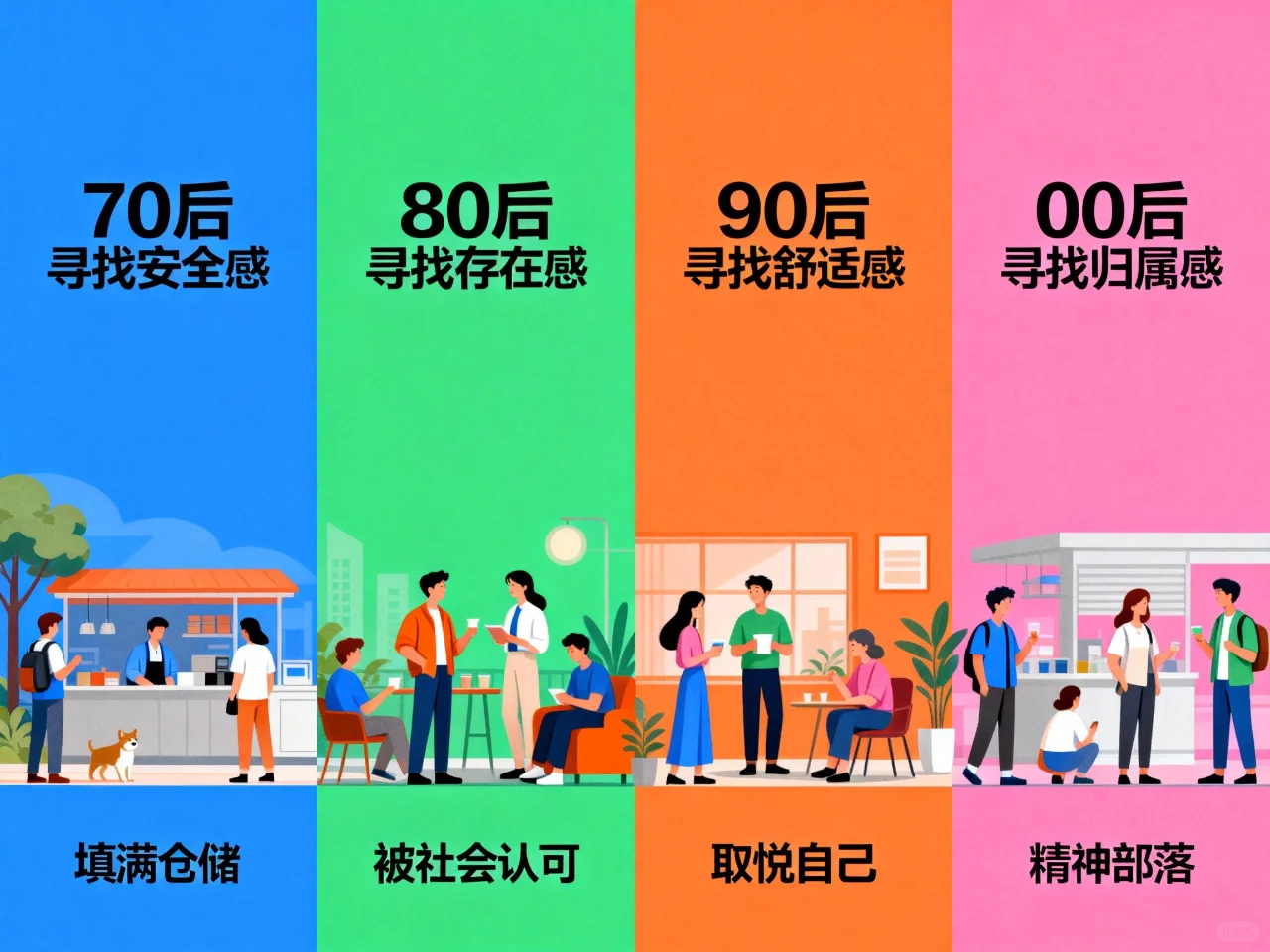从70后到00后的消费决策、路径与情绪演进