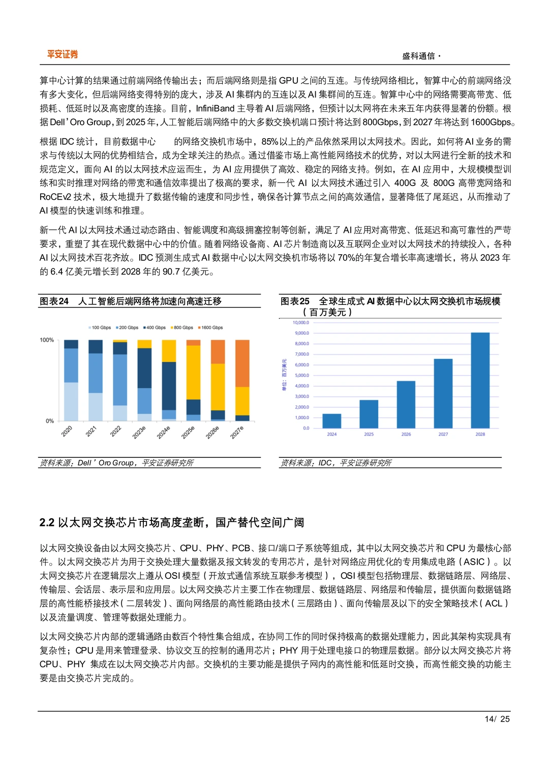 盛科通信：国内以太网交换机芯片领军企业