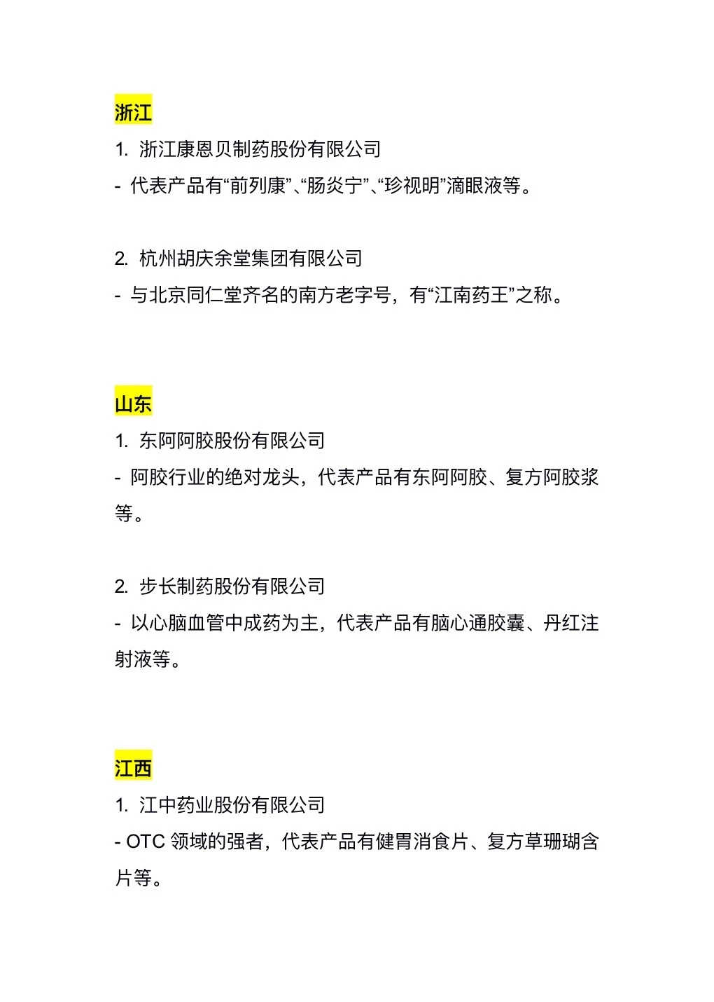 头部中药企业百科全书|红利赛道求职