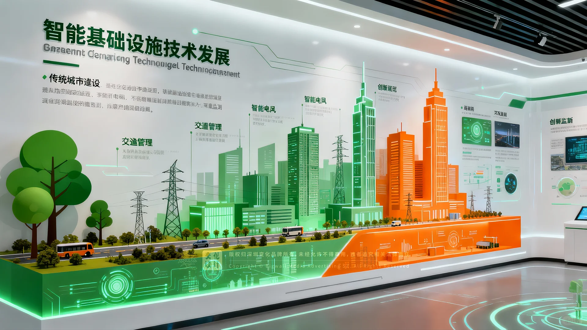原创展厅设计案例｜未来城市与智能设施展厅