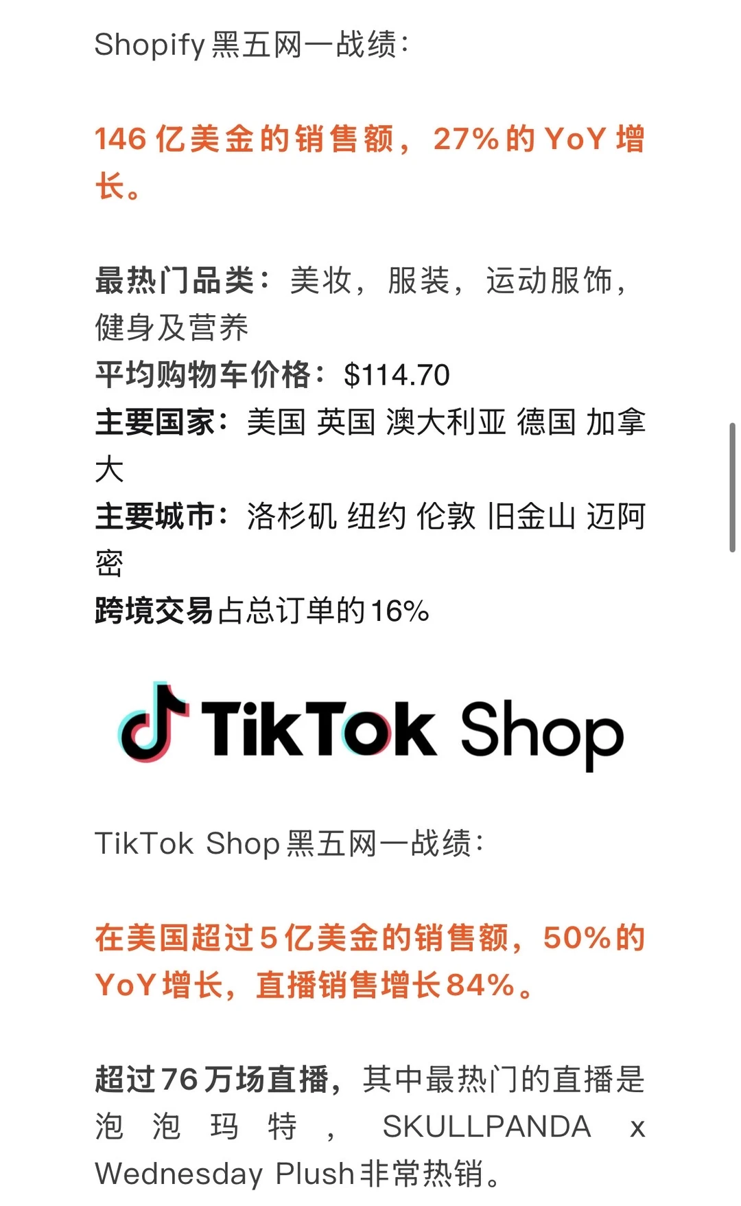 2025BFCM黑五战报汇总