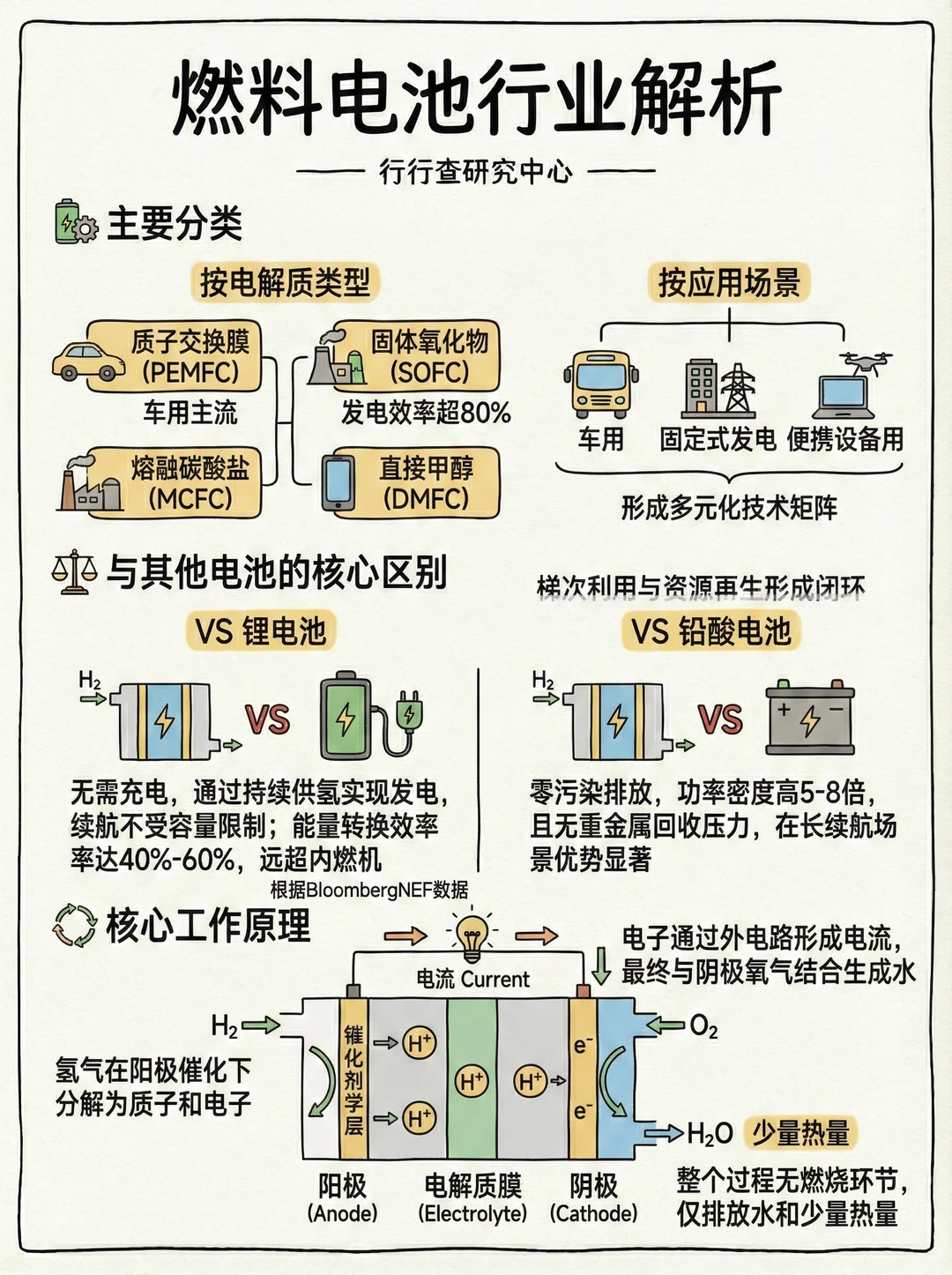 每天学习一个行业：燃料电池