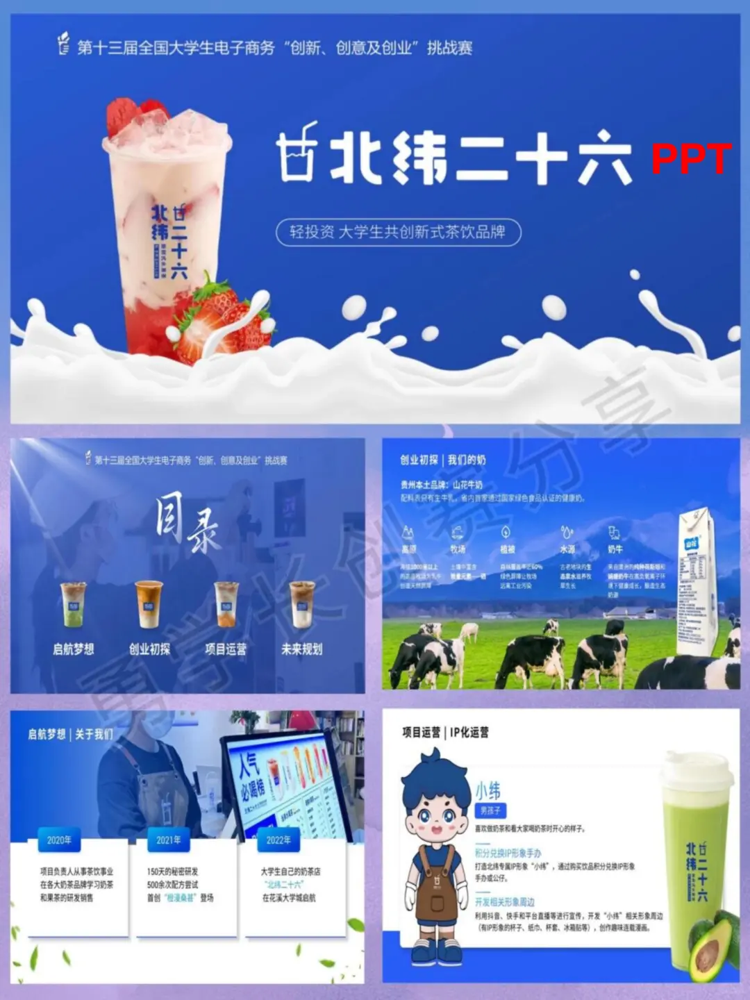 三创赛?新鲜式水果茶国奖案例?食品类