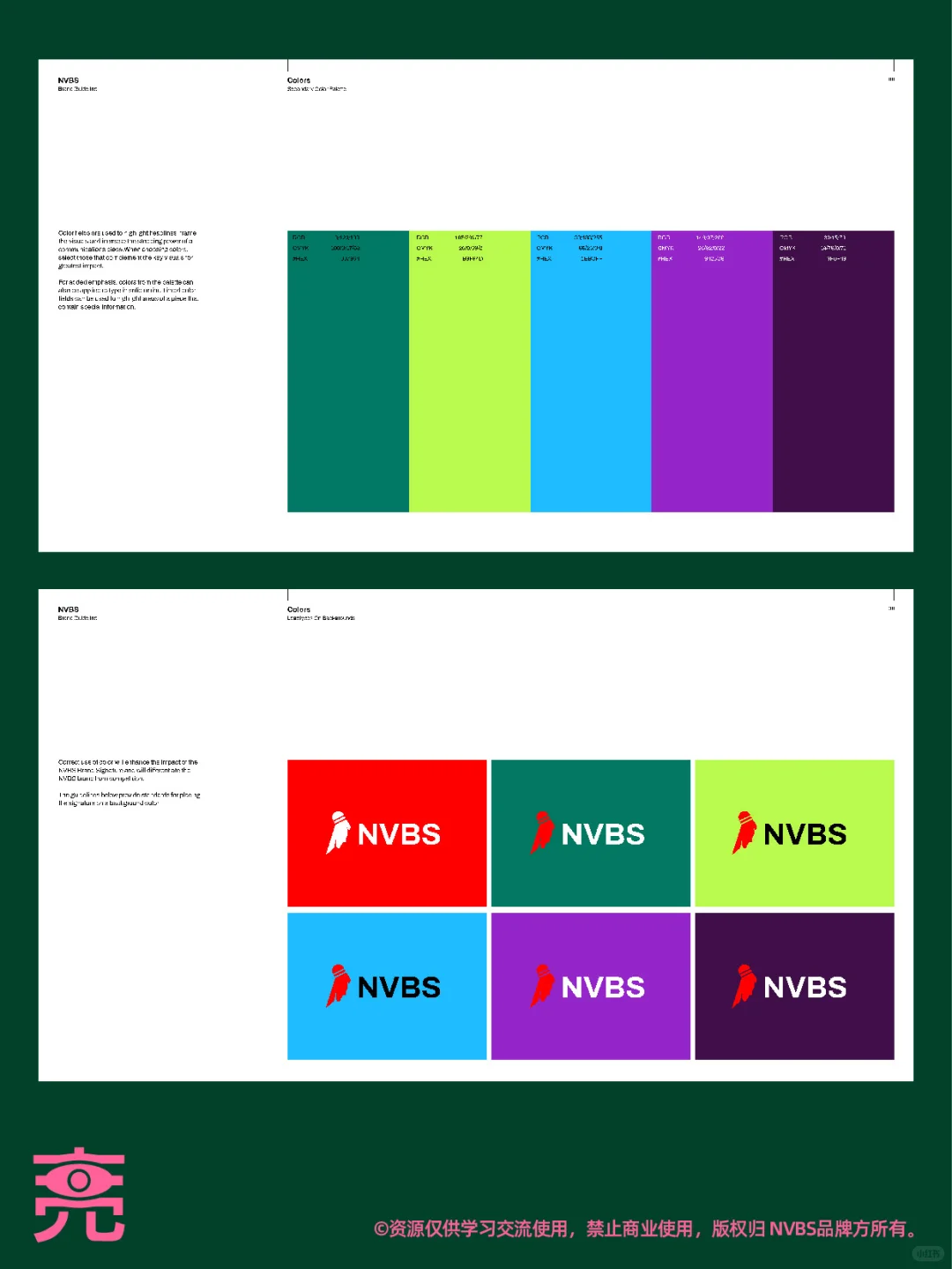 案例分享丨NVBS品牌VI手册【附PDF】