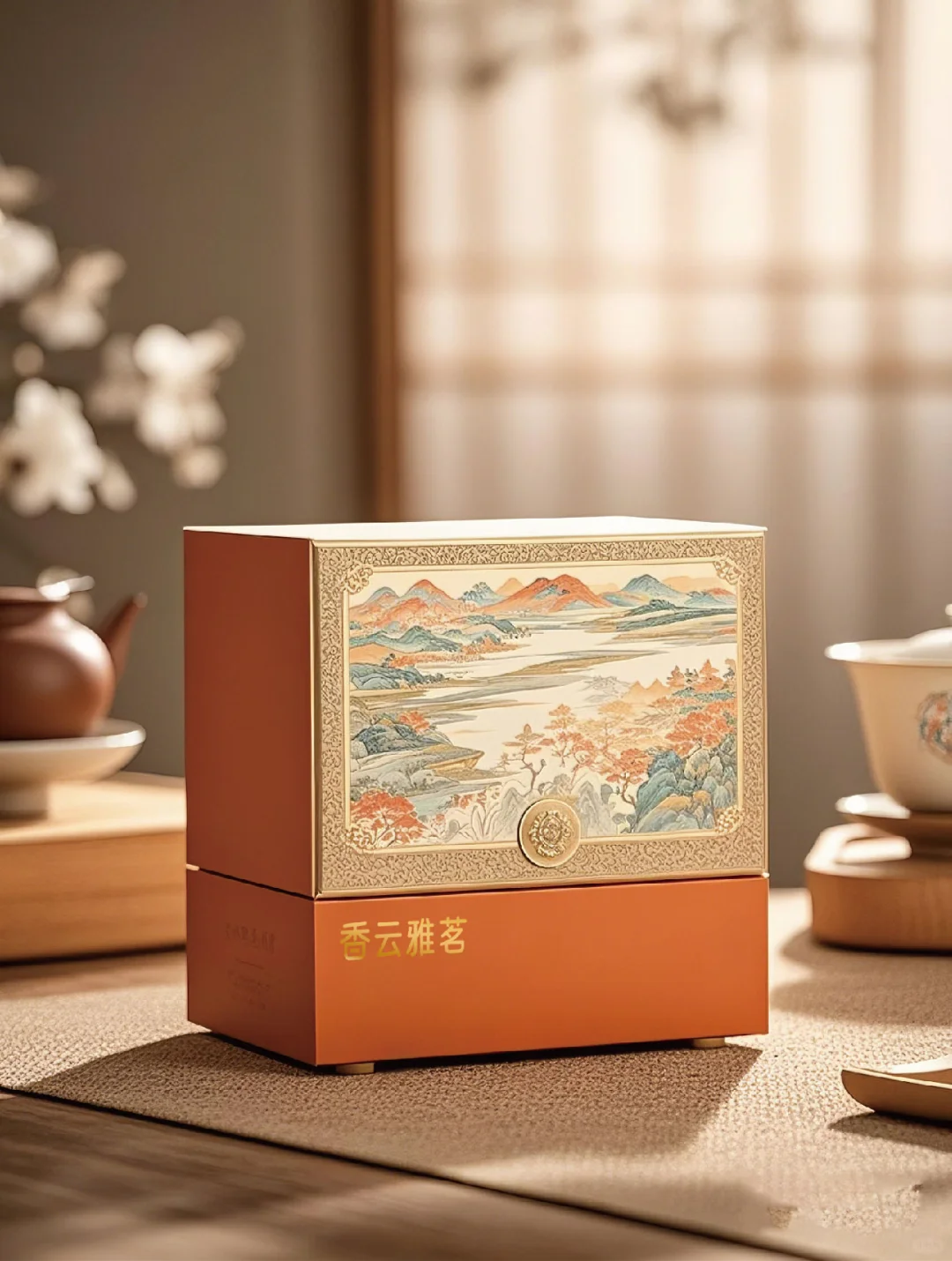 送礼欲拉满！礼盒包装设计高端大气显档次！
