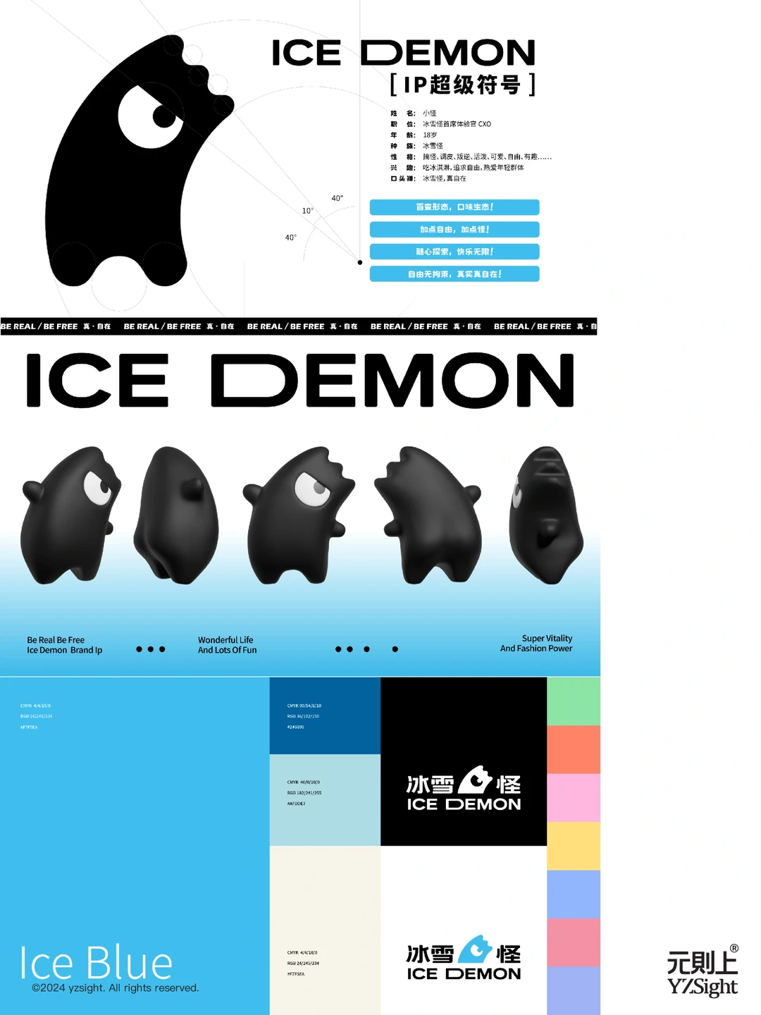 元则上·红点奖案例丨冰雪怪品牌IP化体系