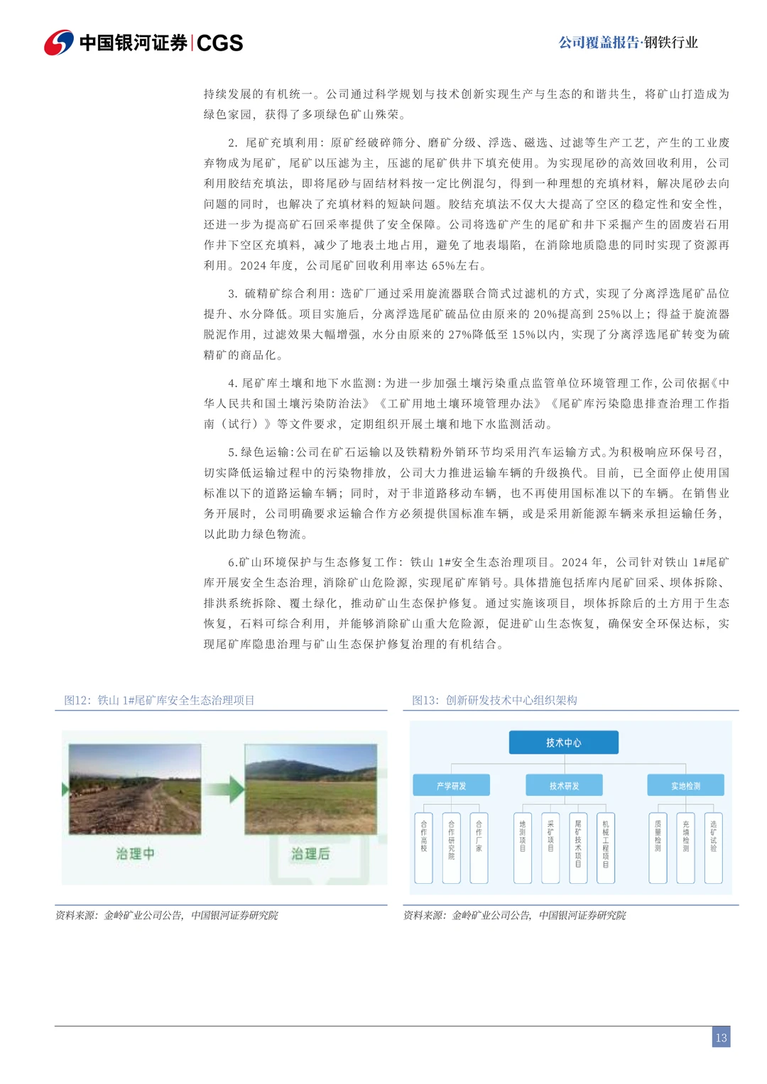 金岭矿业公司研究报告-铁精粉品质卓越