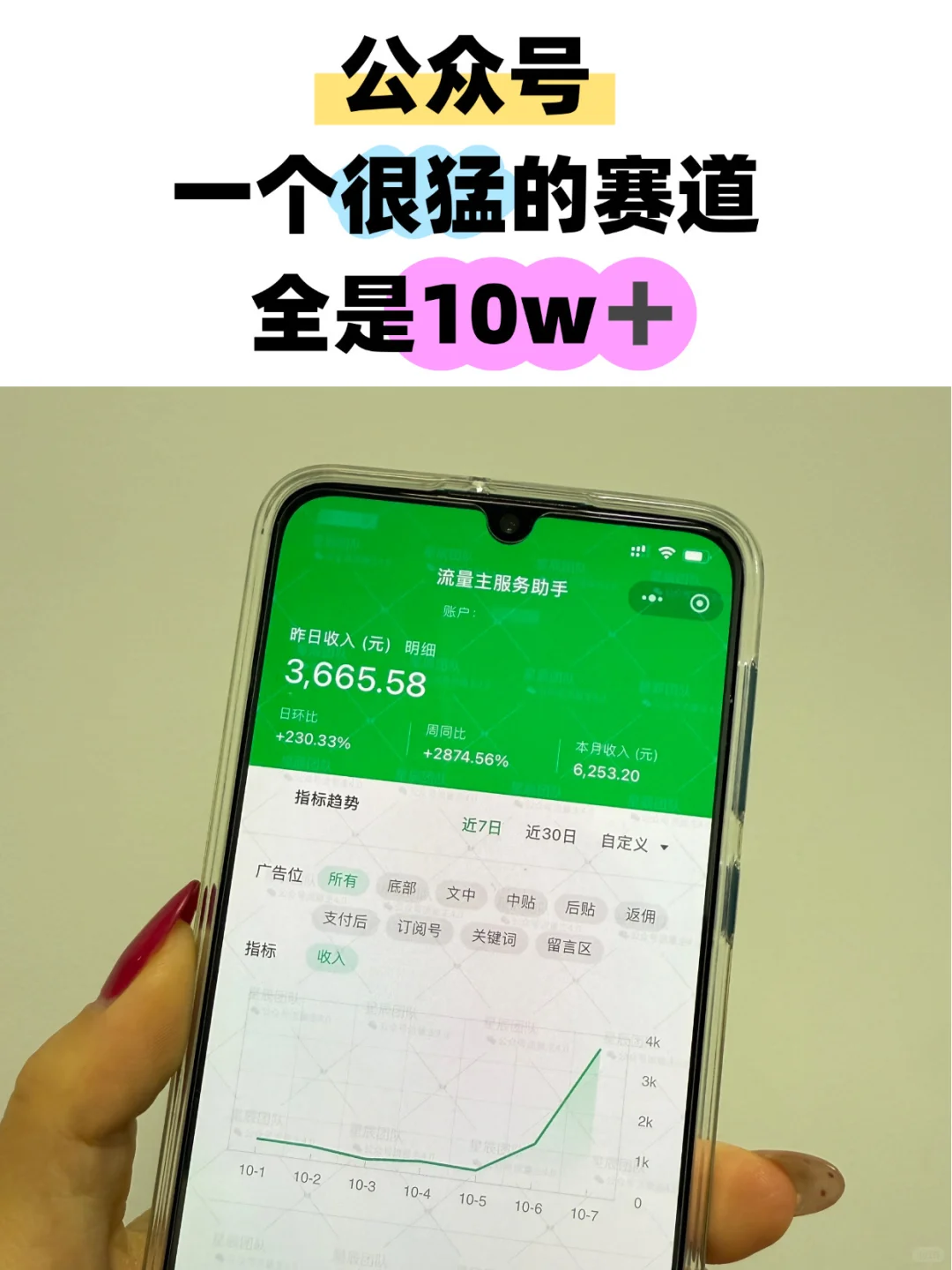 ?发现了公众号一个很猛的赛道?