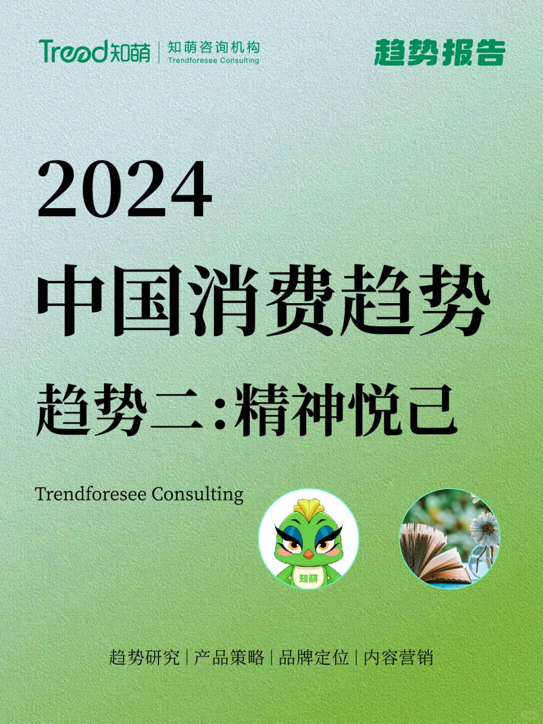 中国十大消费趋势报告 | 精神悦己