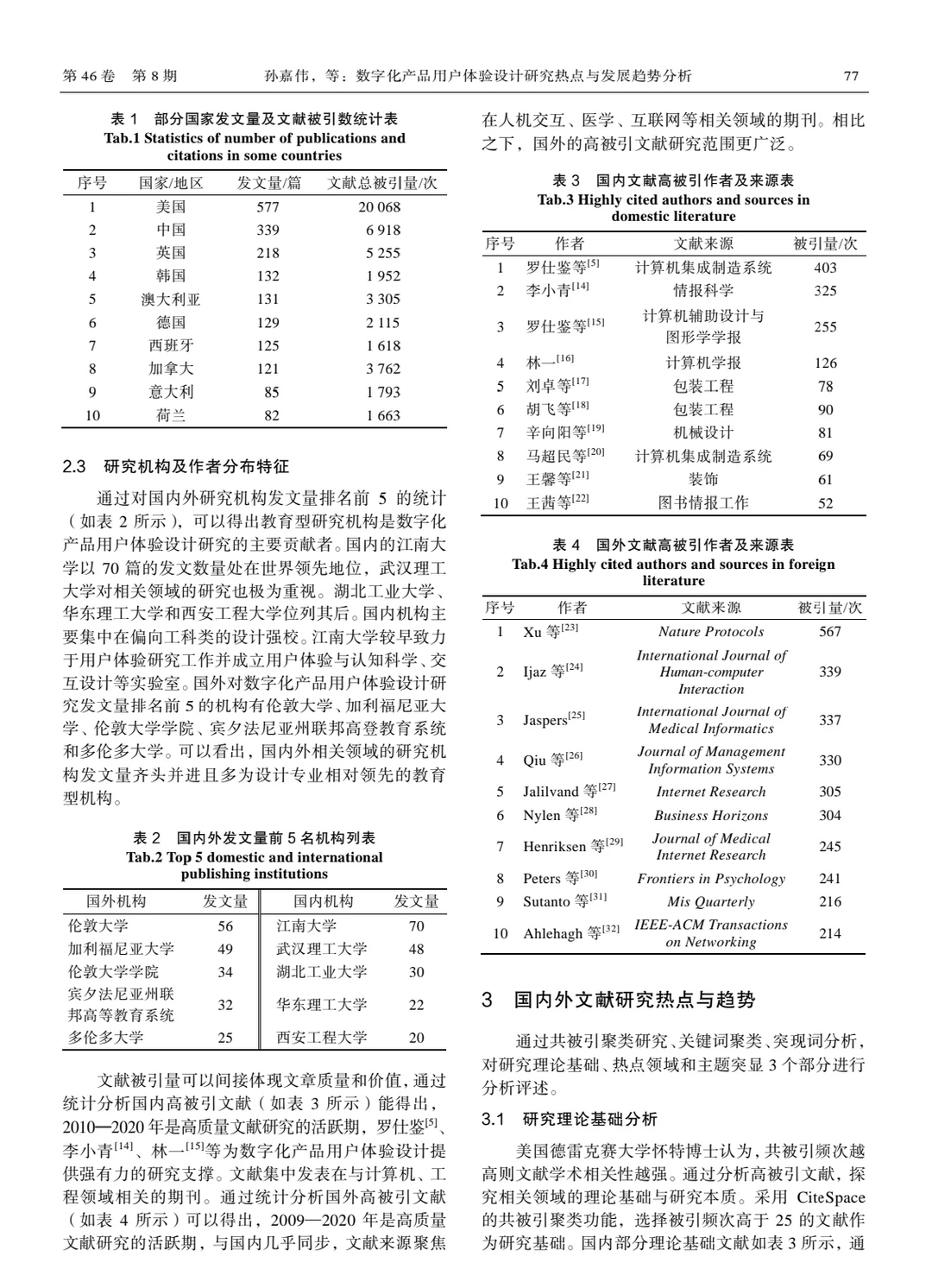 核心?用户体验设计研究热点与发展趋势