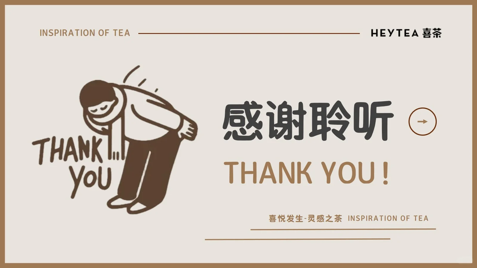 喜茶品牌分析26页