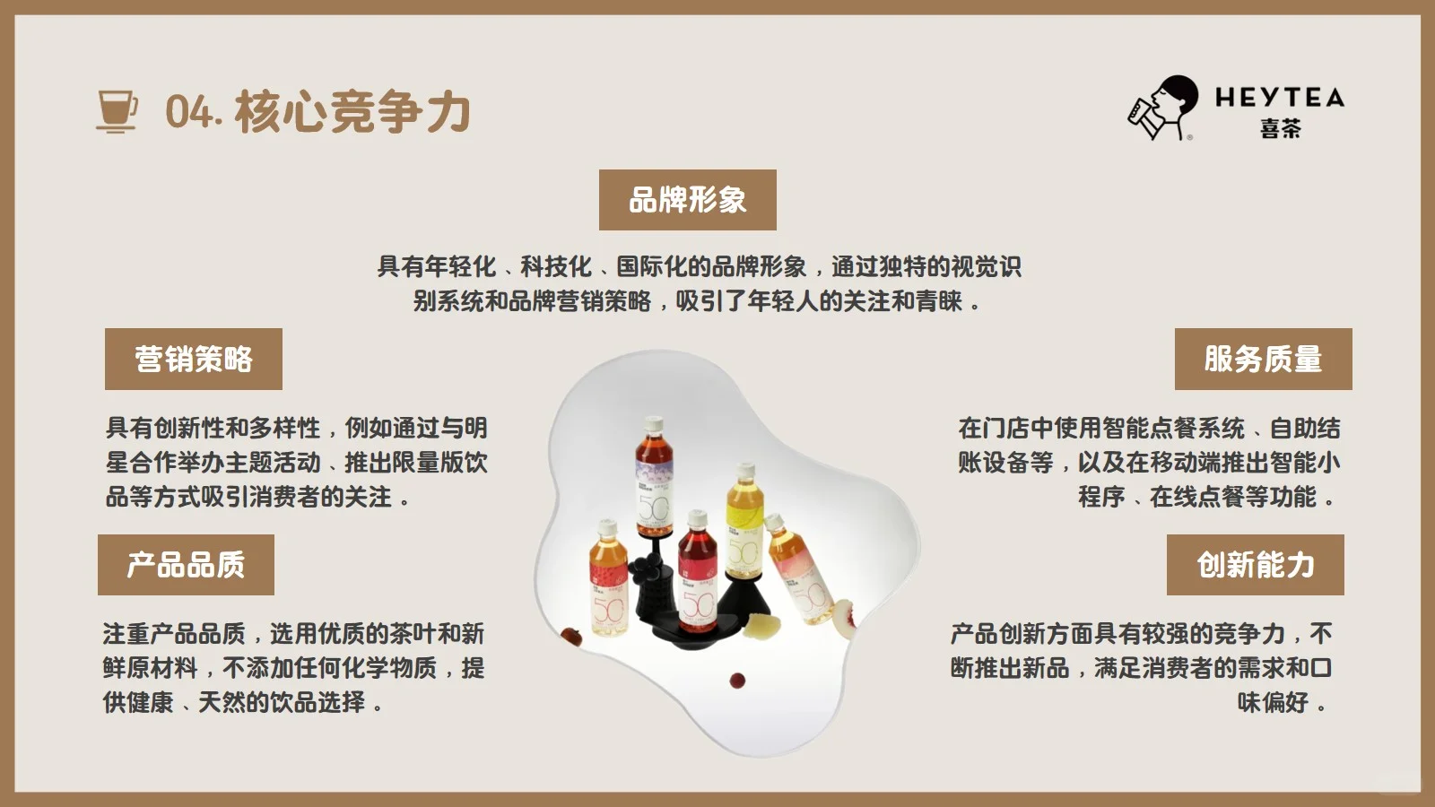 喜茶品牌分析26页