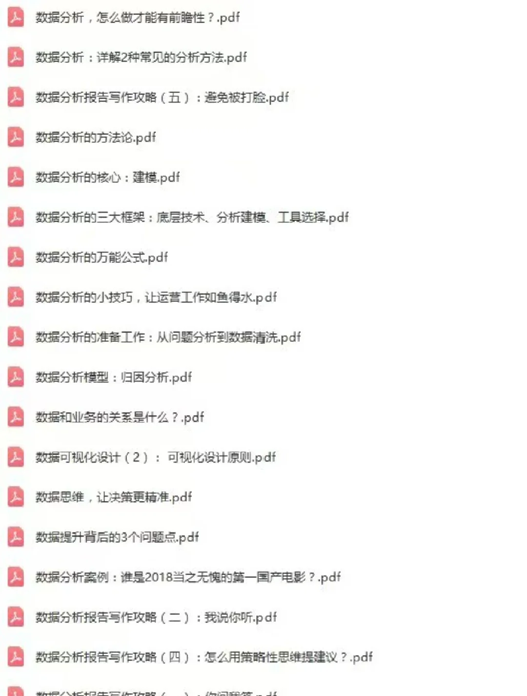 数据分析数据运营数据产品经理进阶增长策略