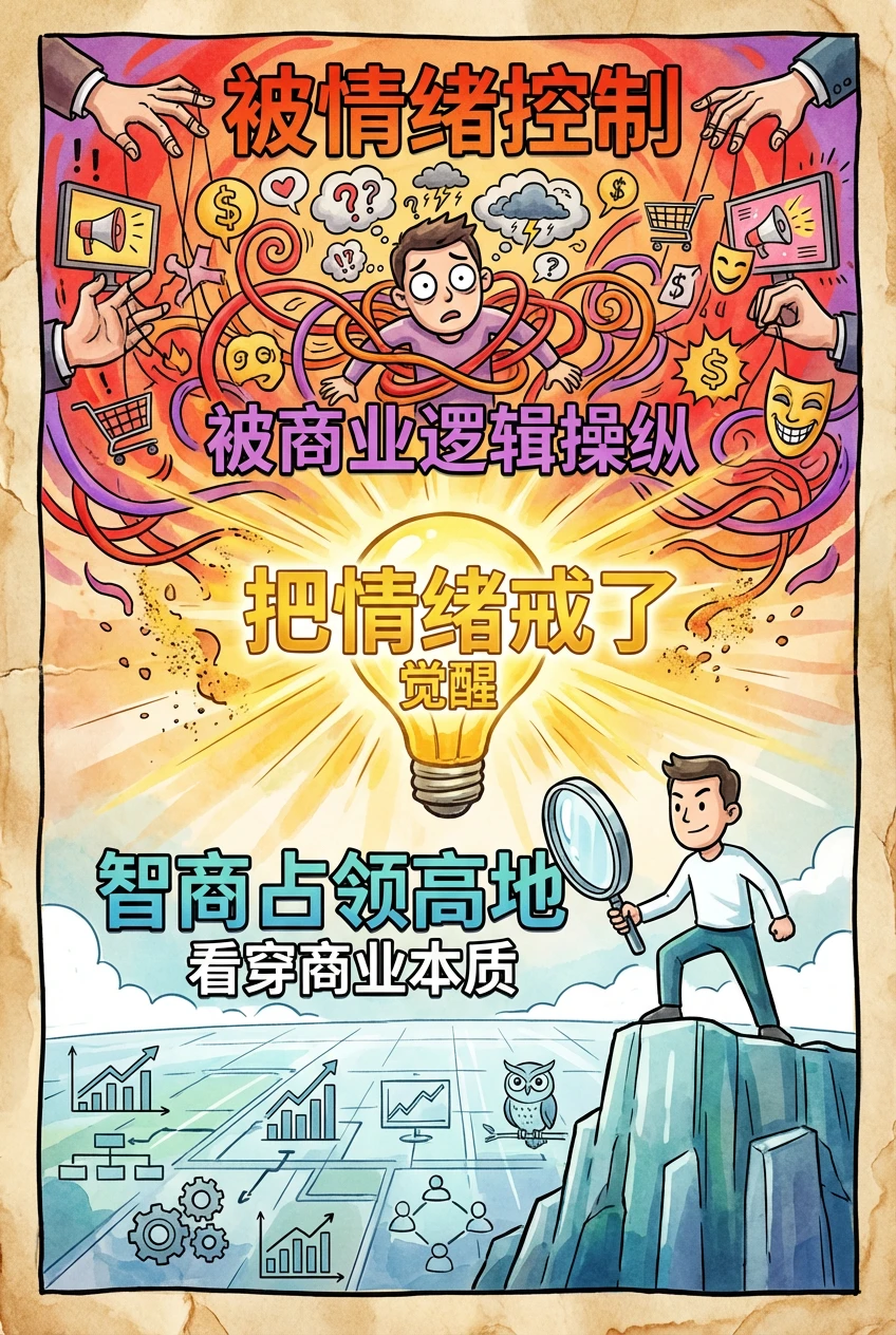 把情绪戒了，你的智商才能占领高地