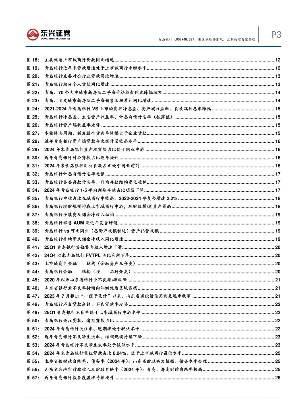 青岛银行公司研究报告-盈利高增有望持续