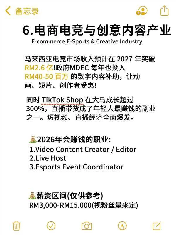 ??马来西亚七大热门行业大曝光‼️