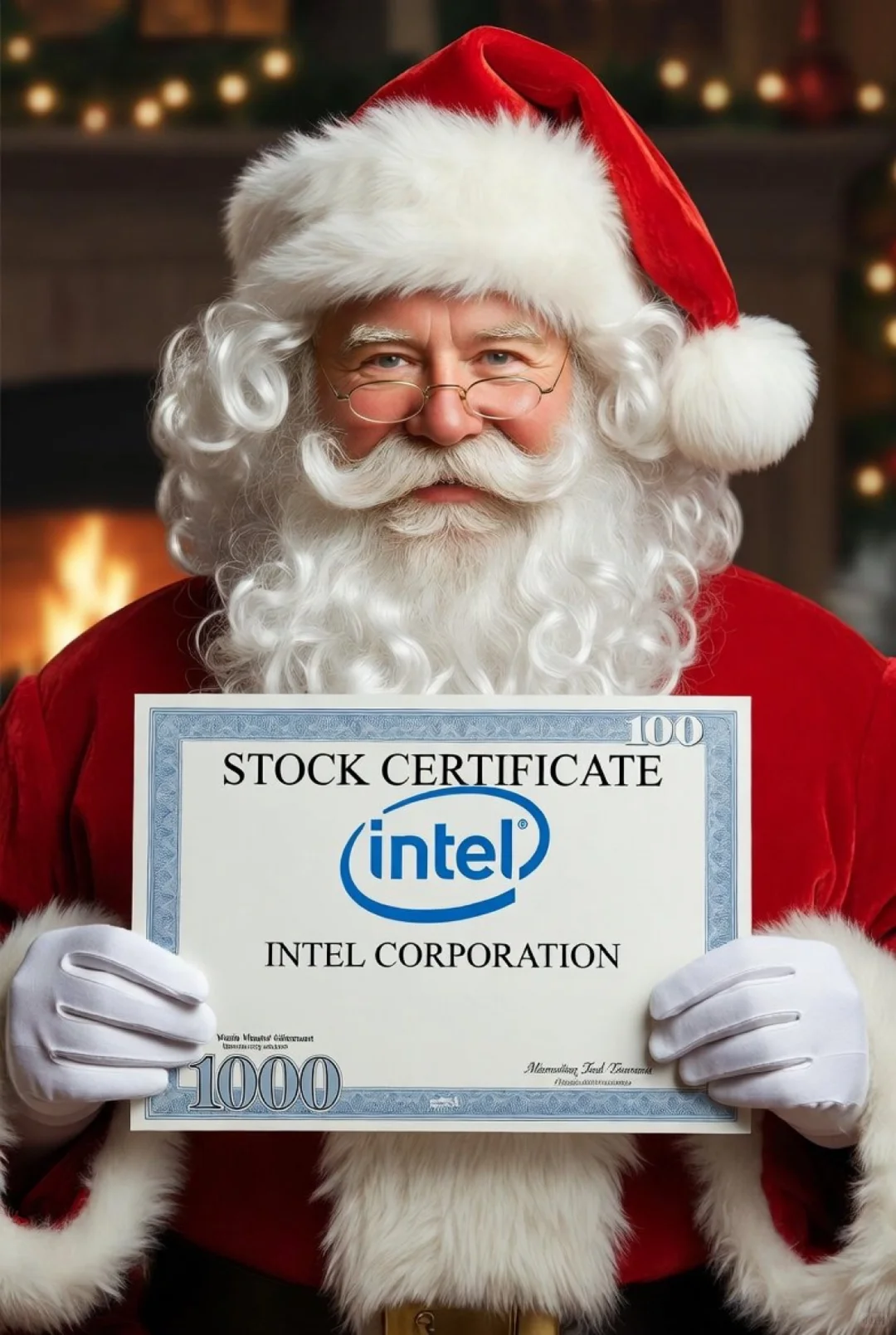 Al上半场英伟达伍万亿Al下半场英特尔拾万亿