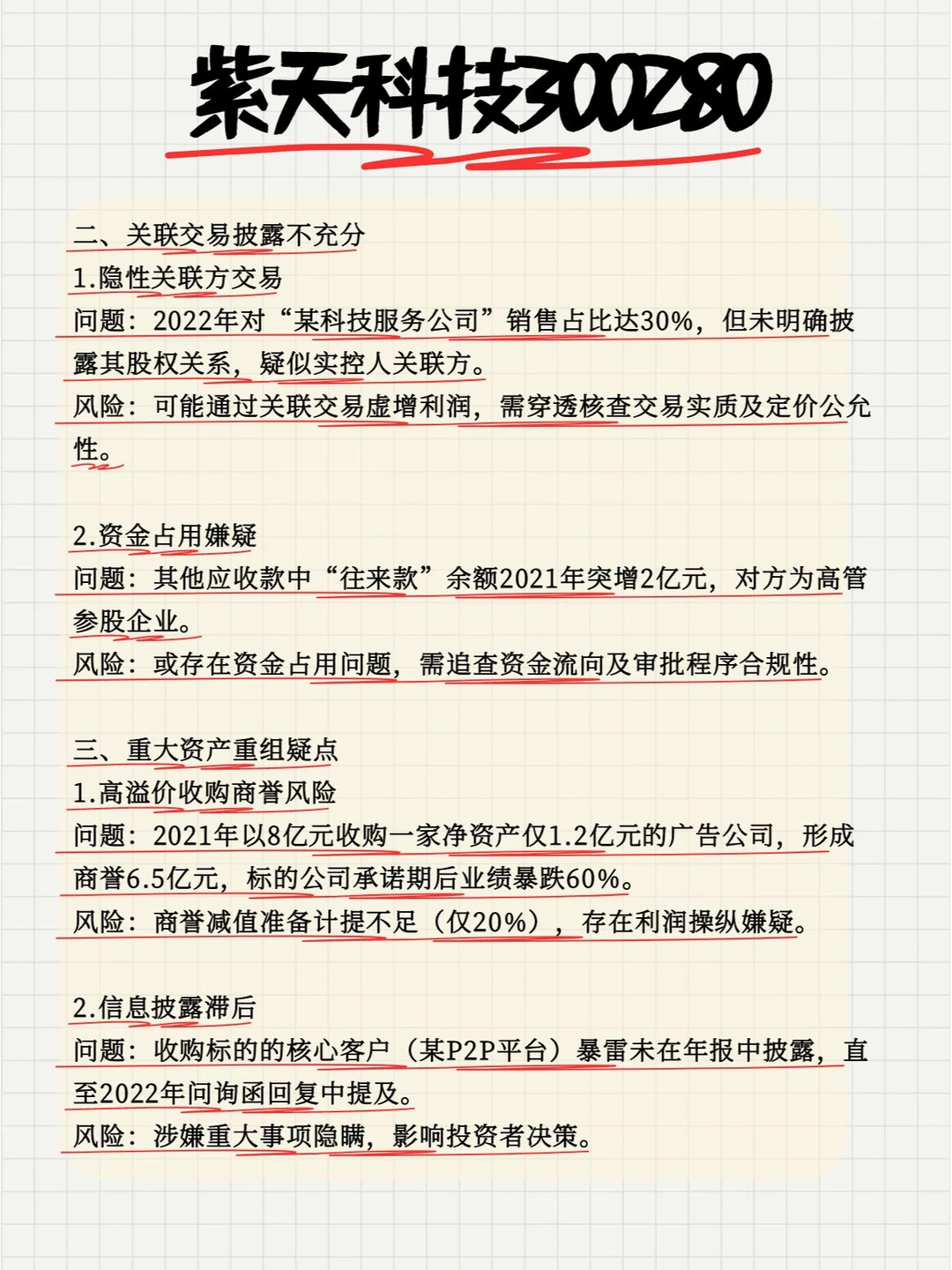 必看，Deepseek给出的上市公司年报风险揭示