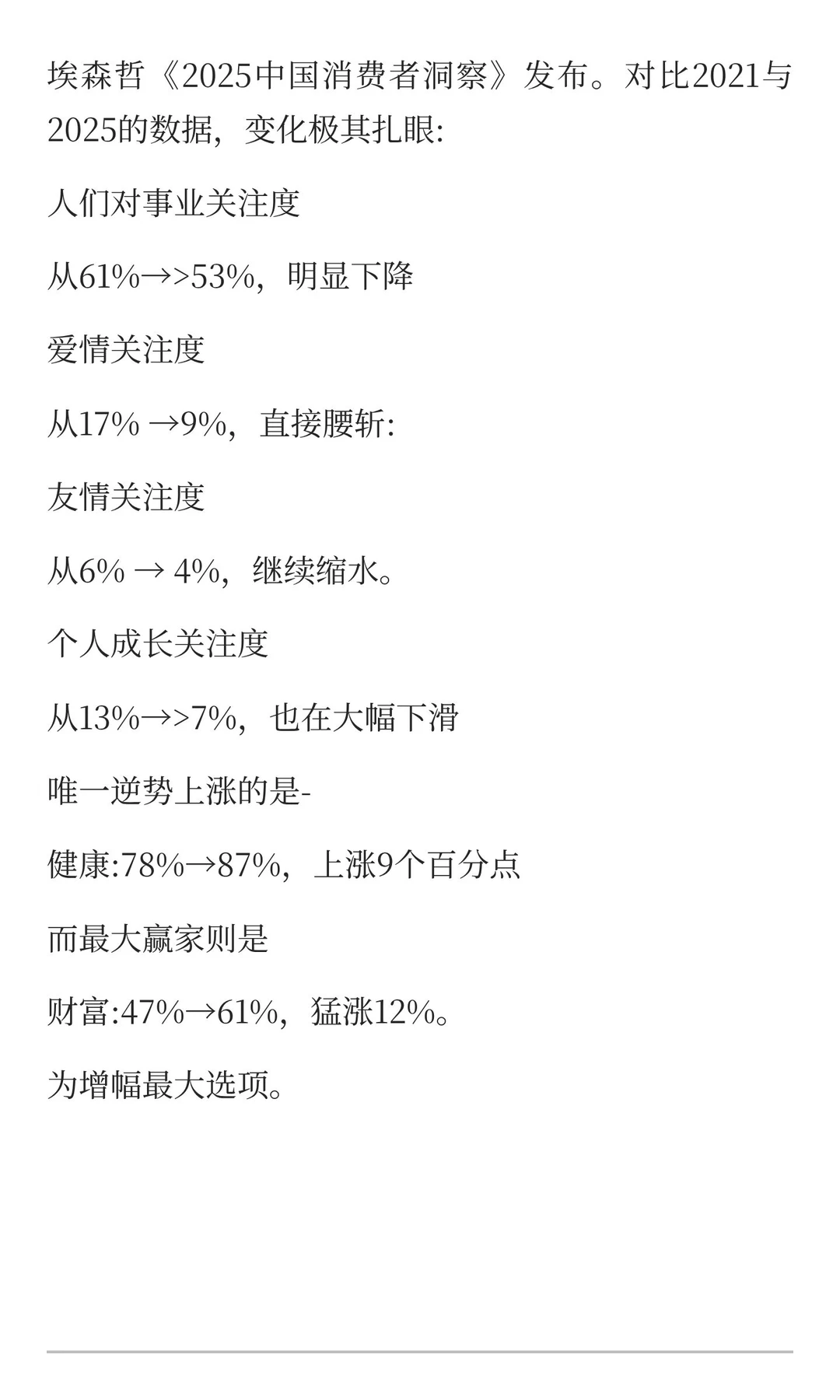 埃森哲《2025中国消费者洞察》告诉我们什么
