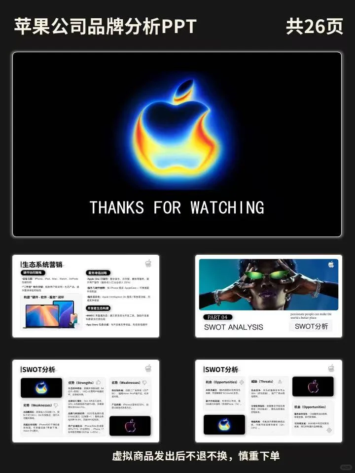 苹果公司品牌分析ppt