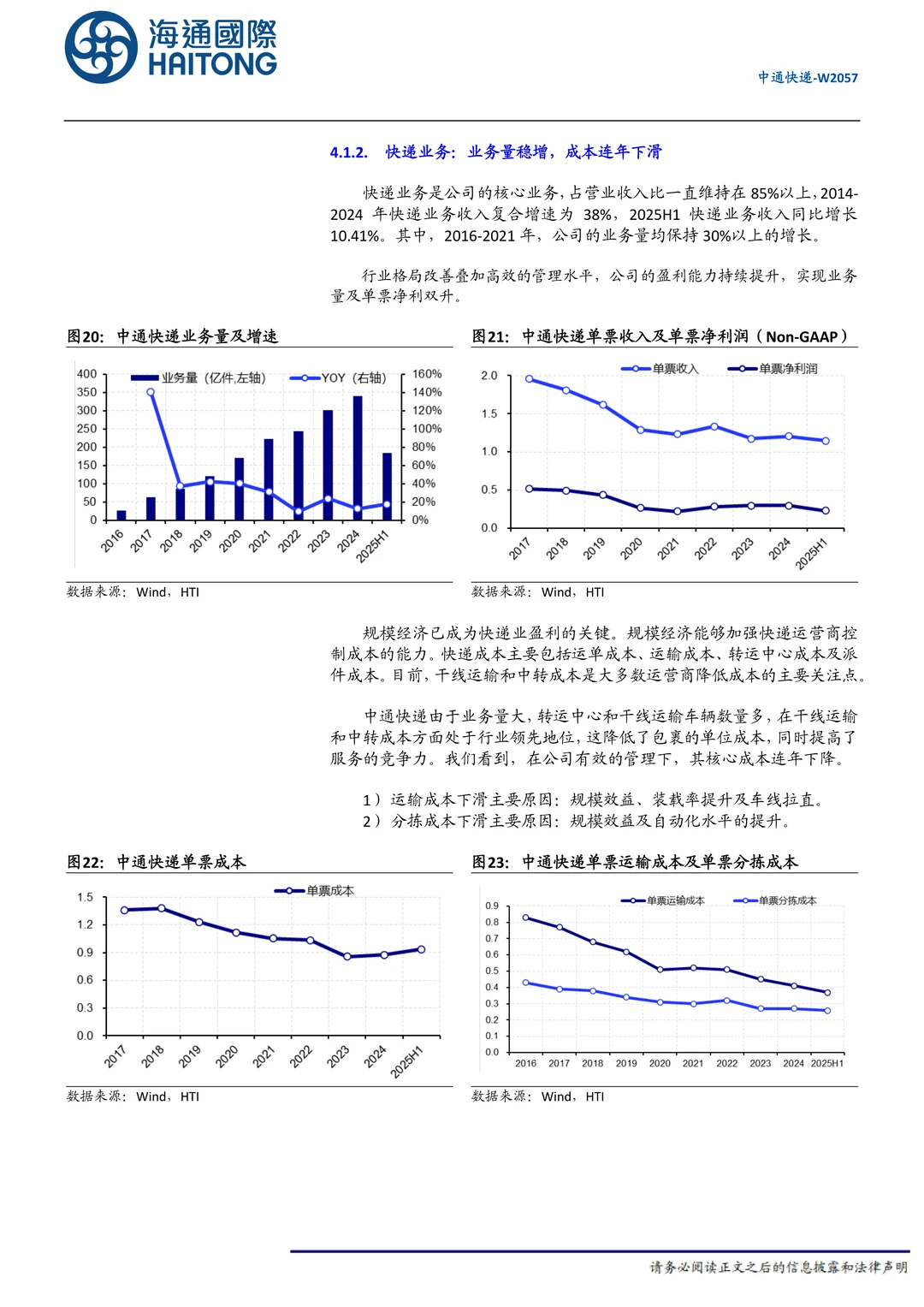 中通快递公司研究报告-同建共享行稳致远