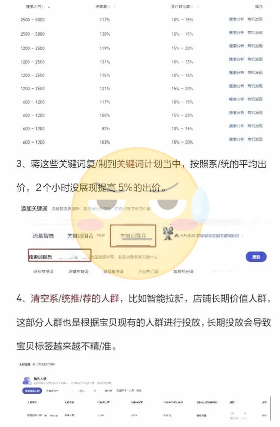 人群标签都还不会纠正，你的店怪不得差