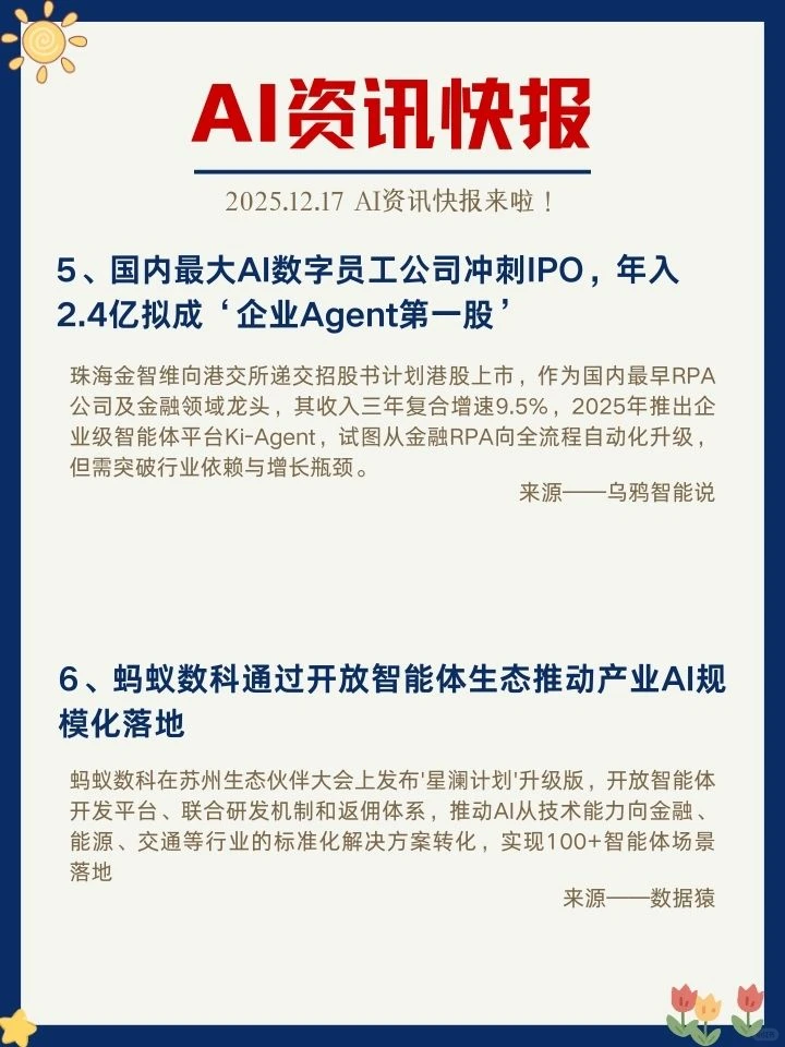 ✨12月17日 AI资讯快报来啦！